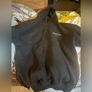 Black white fox boutique hoodie only worn a couple times
